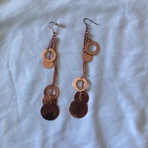 Roségold earrings💕